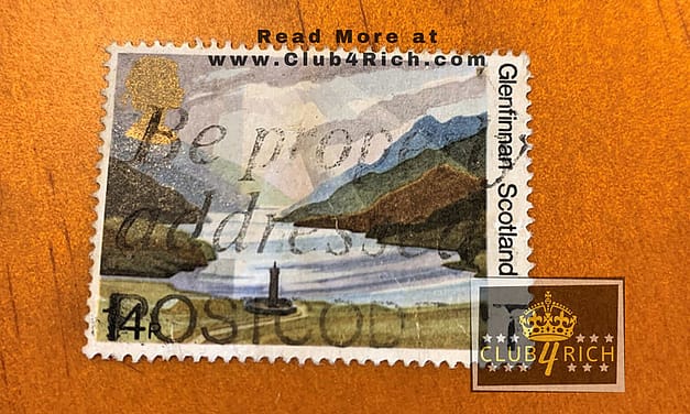 1981 UK 14p Glenfinnan, Scotland Stamp