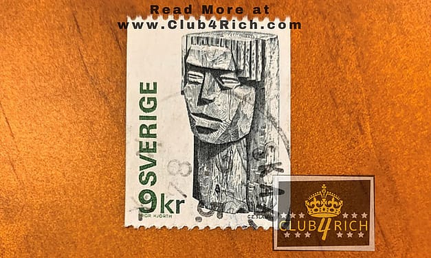 Sweden Bror Hjorth 9kr Stamp