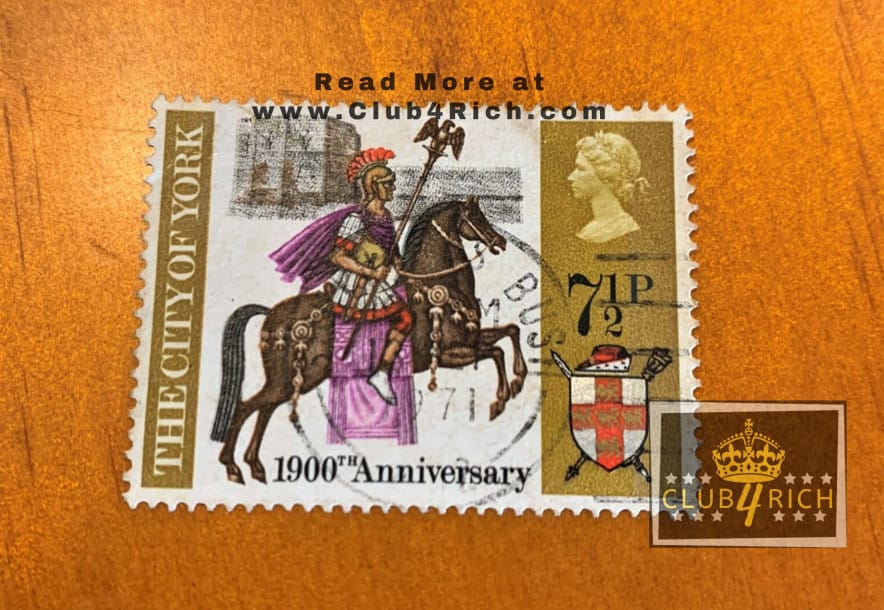 1971 UK 1,900th Anniversary of the City of York Stamp